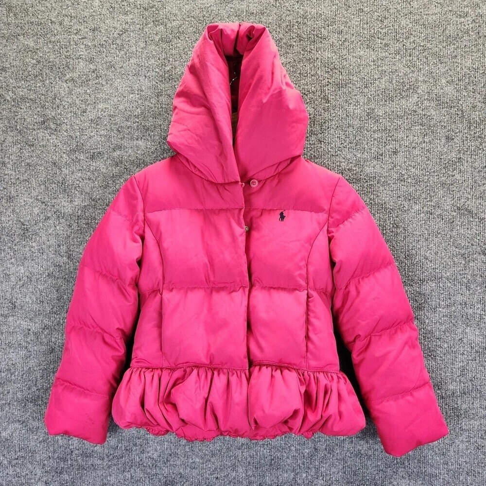 Ralph Lauren Shannon Peplum Puffer